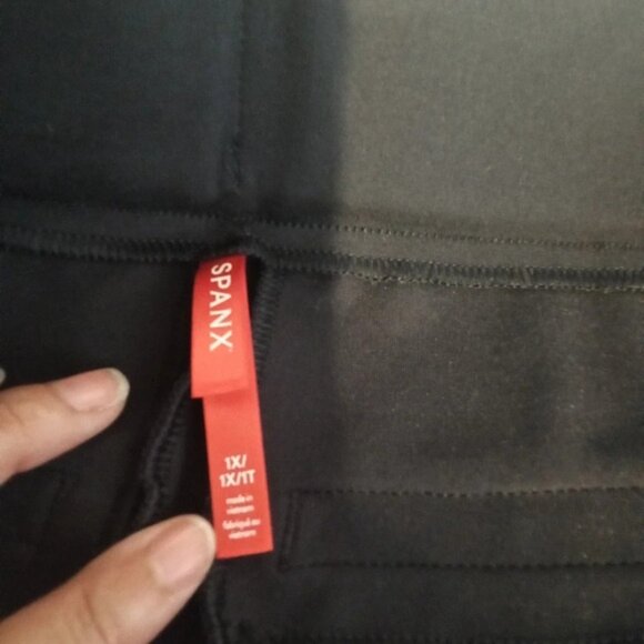 Spanx Ponte dress women's pants high waisted pull over shaping size 1X - Picture 5 of 6